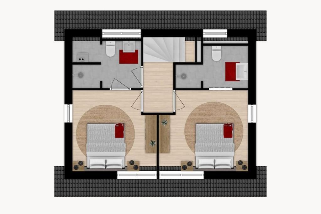 Vakantiewoning 1 Aan Zee, 400 Meter Van Het Strand Заутеланде Екстериор снимка